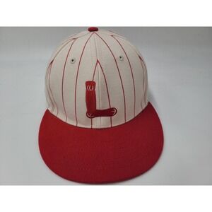 Boston Red Sox Cooperstown Collection 1931 Pinstripes Fitted 6 7/8 Hat Cap MLB